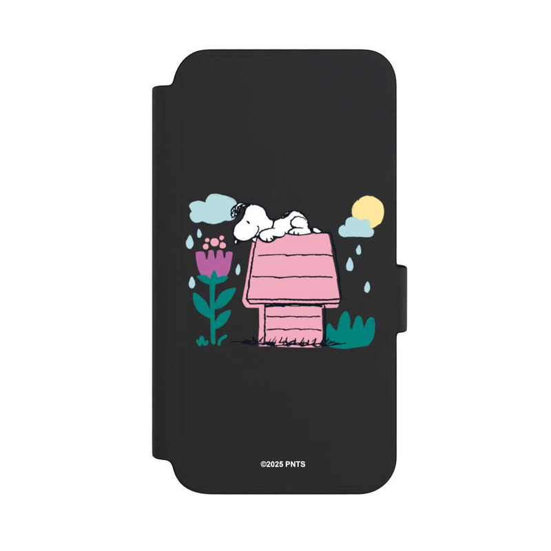 Galaxy S23 NIVOflip Snoopy Chenil Printemps transparent