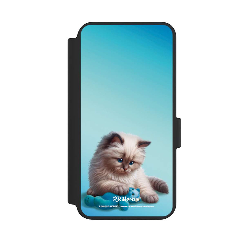 Galaxy S23 NIVOflip Cuddling Cat