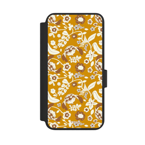 Samsung Galaxy S23 NIVOflip Stitch Floral Mustard Pattern