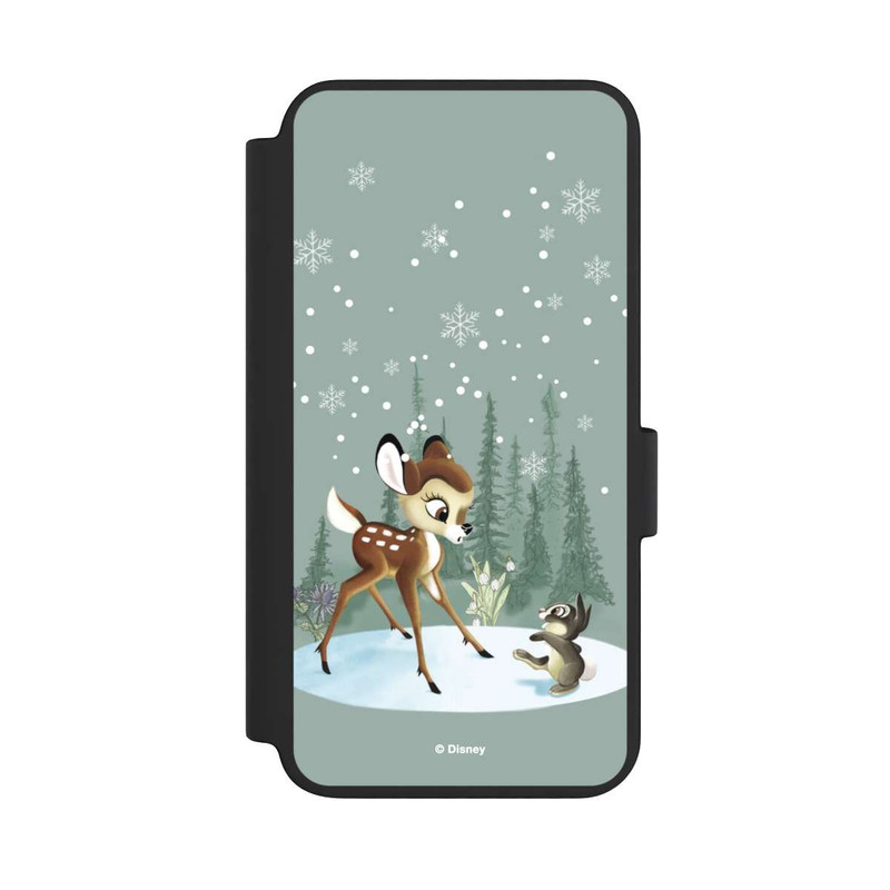 Galaxy S23 NIVOflip Bambi et Panpan Monde Hivernal