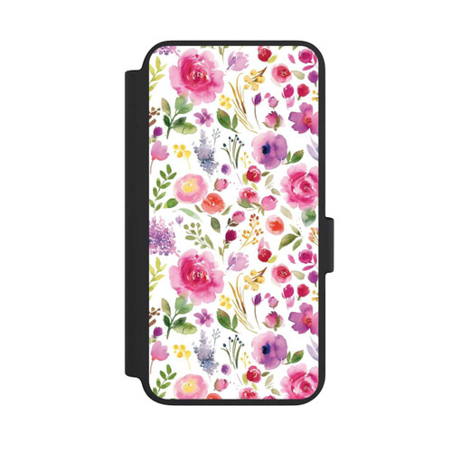 Samsung Galaxy S23 NIVOflip Roses Flowers Purple