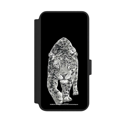 Samsung Galaxy S23 NIVOflip Leopard Schwarz