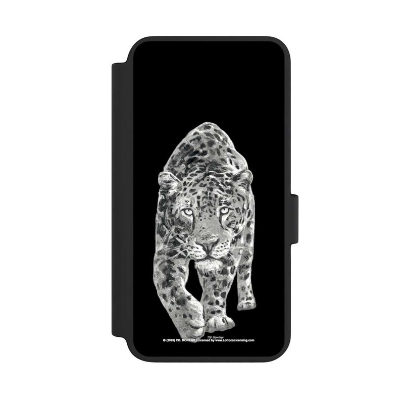 Galaxy S23 NIVOflip Leopard Schwarz