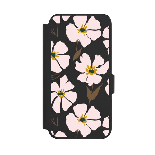 Samsung Galaxy S23 NIVOflip Simple Pastell Flowers Rose Transparent