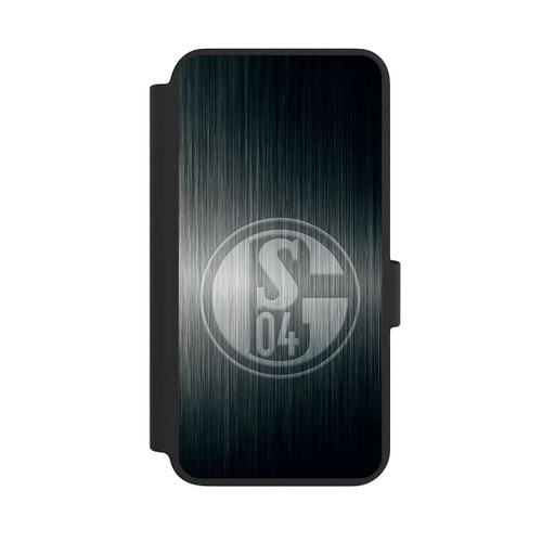 Samsung Galaxy S23 NIVOflip Schalke 04 Metall Look
