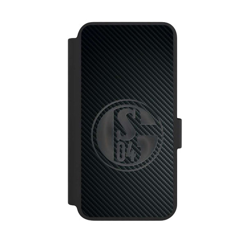 Samsung Galaxy S23 NIVOflip Schalke 04 Carbon Look