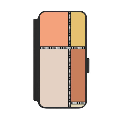 Samsung Galaxy S23 NIVOflip Bauhaus Squares-Pastel