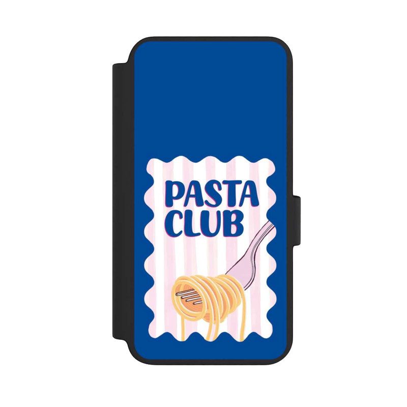 Galaxy S23 NIVOflip Pasta Club in Blue and Pink