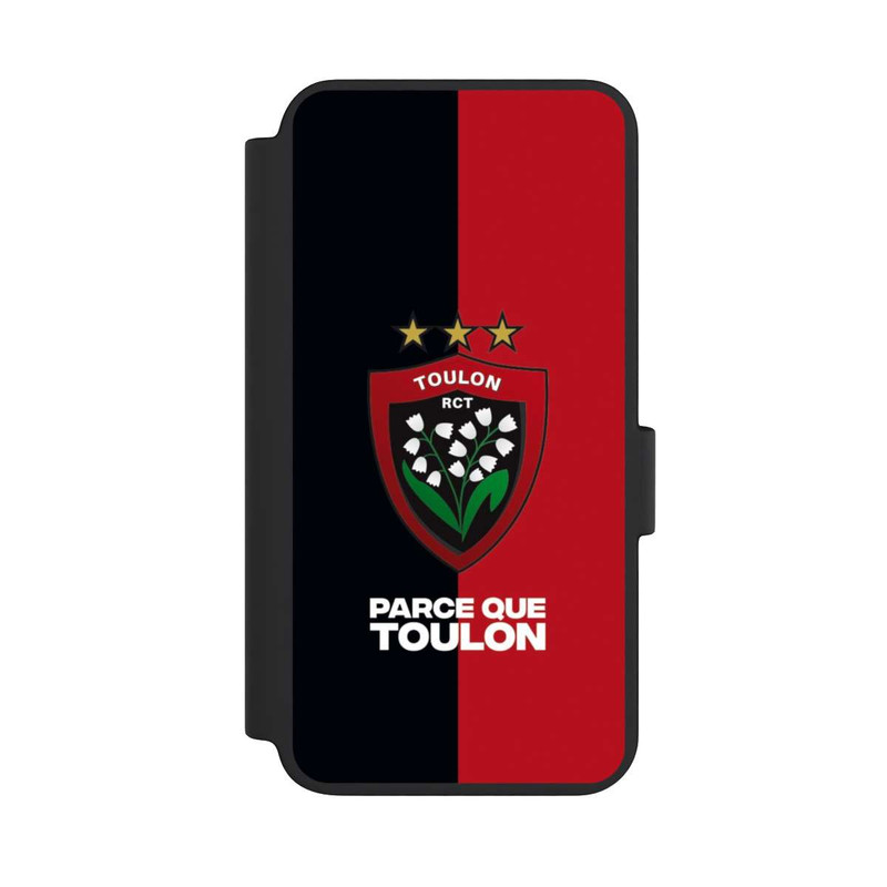 Galaxy S23 NIVOflip RCT Logo Rouge Noir