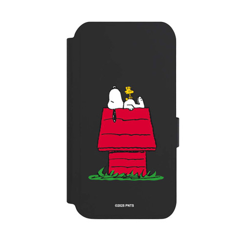 Samsung Galaxy S23 NIVOflip Snoopy and Woodstock Classic transparent