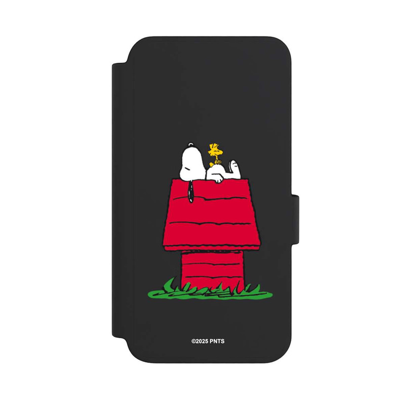 Galaxy S23 NIVOflip Snoopy and Woodstock Classic transparent