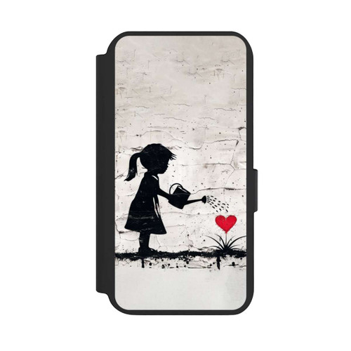 Samsung Galaxy S23 NIVOflip Girl Watering Bunch of Flowers 