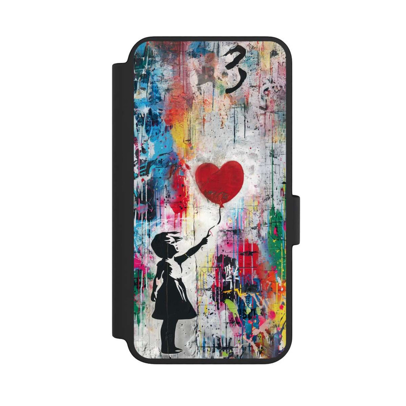 Galaxy S23 NIVOflip Balloon Girl Colorful