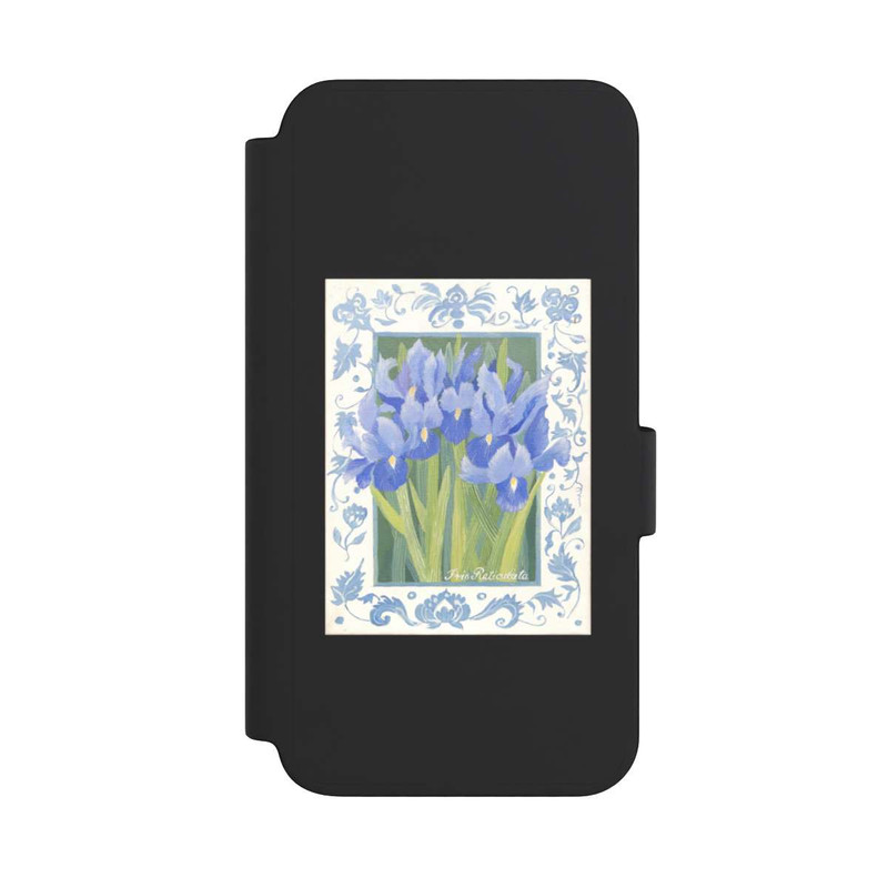 Galaxy S23 NIVOflip Blue Iris, by Jennifer Abbott