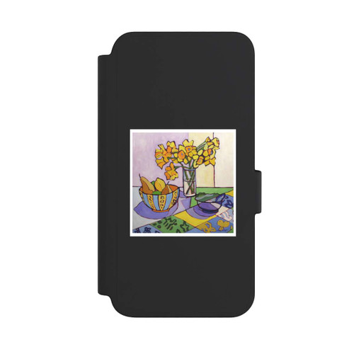 Samsung Galaxy S23 NIVOflip Daffodil Patchwork, 2023, by Catherine J Martzloff