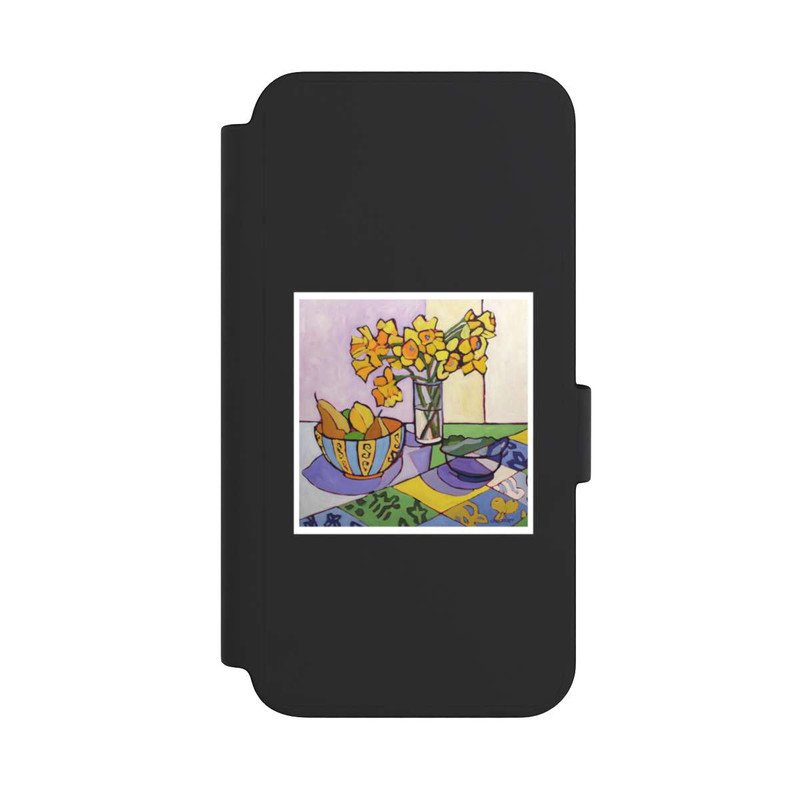 Galaxy S23 NIVOflip Daffodil Patchwork, 2023, by Catherine J Martzloff