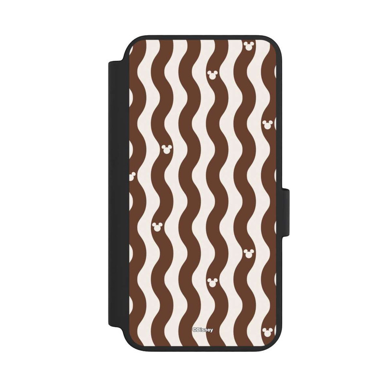 Galaxy S23 NIVOflip Micky Muster Braune Wellen