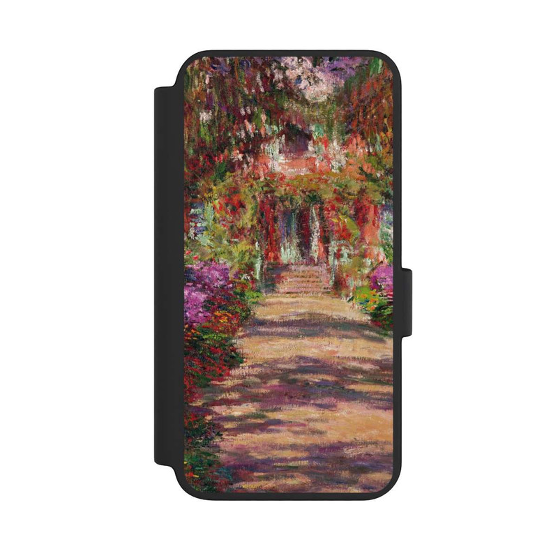 Galaxy S23 NIVOflip Eine Allee in Monets Garten in Giverny by Claude Monet