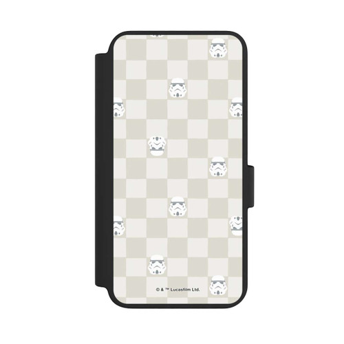 Samsung Galaxy S23 NIVOflip Stormtrooper Checked Pattern Beige