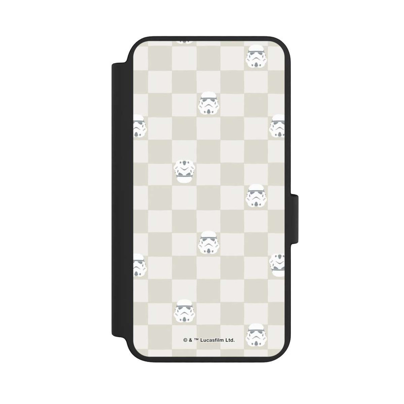Galaxy S23 NIVOflip Stormtrooper Checked Pattern Beige