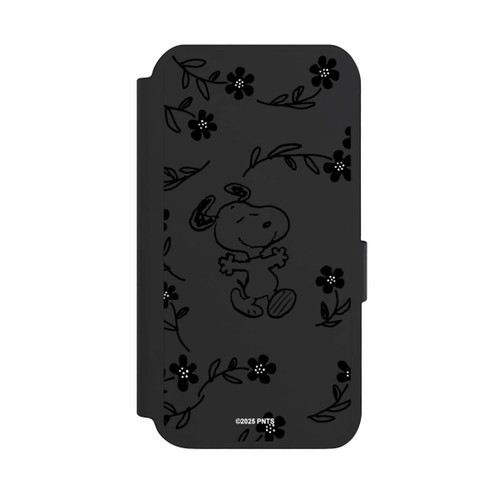 Samsung Galaxy S23 NIVOflip Snoopy und Flowers Transparent