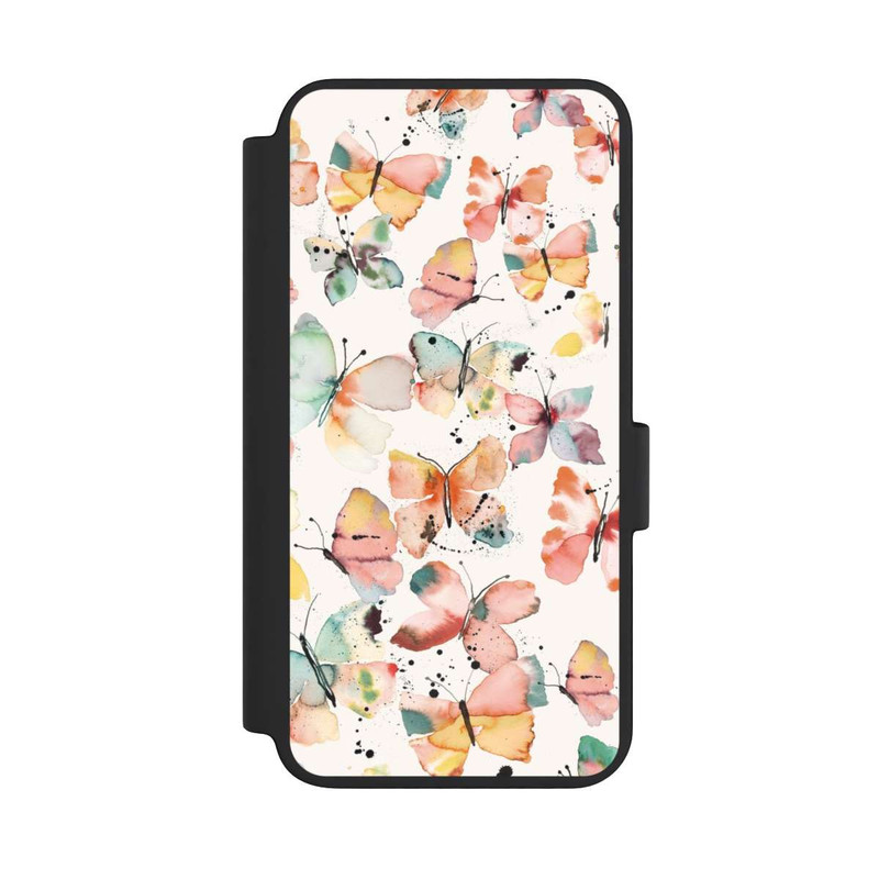 Galaxy S23 NIVOflip Butterflies Watercolor Pattern