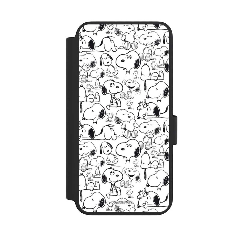 Galaxy S23 NIVOflip Classic Snoopy Pattern White