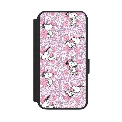 Samsung Galaxy S23 NIVOflip Peanuts Pink Roses Pattern