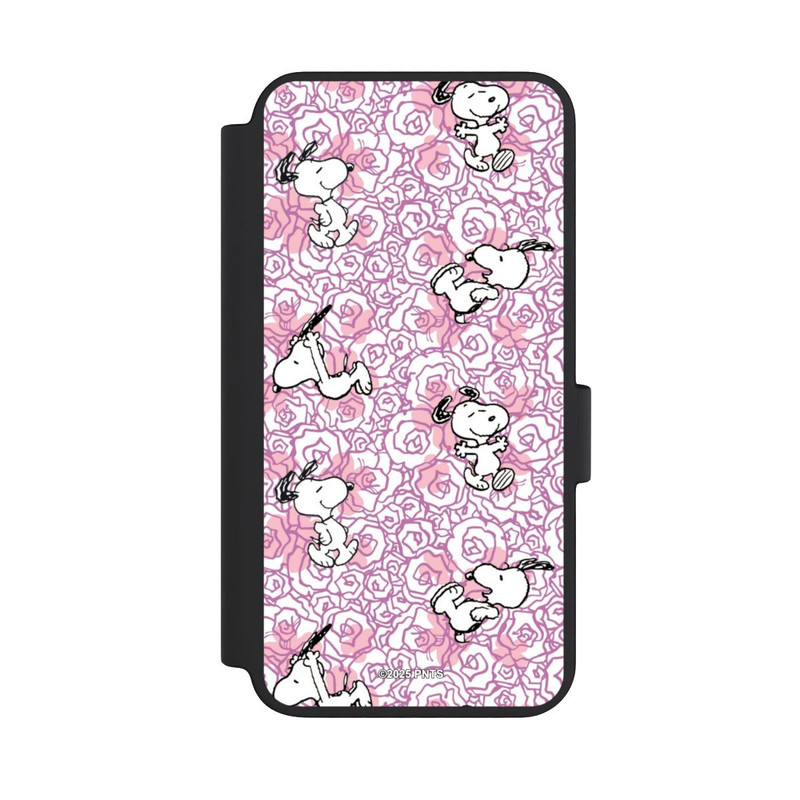Galaxy S23 NIVOflip Peanuts Pink Roses Pattern