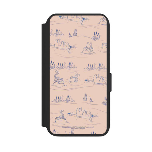 Samsung Galaxy S23 NIVOflip Winnie Puuh Keramik Muster Brücke Pink