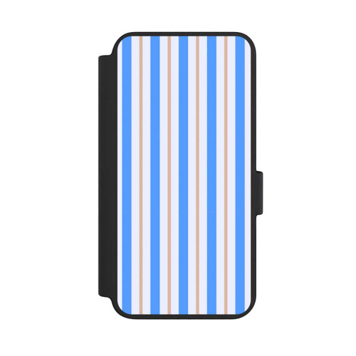 Samsung Galaxy S23 NIVOflip Stripes Blue Beige