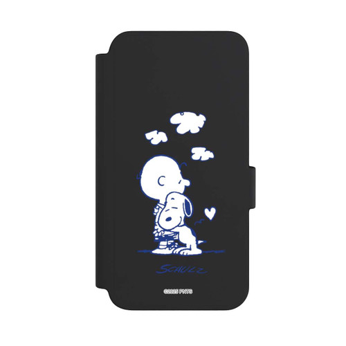 Samsung Galaxy S23 NIVOflip Peanuts Charlie Brown Snoopy Hug Transparent