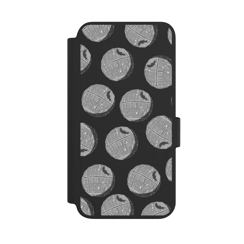 Galaxy S23 NIVOflip death-star-pattern-transparent