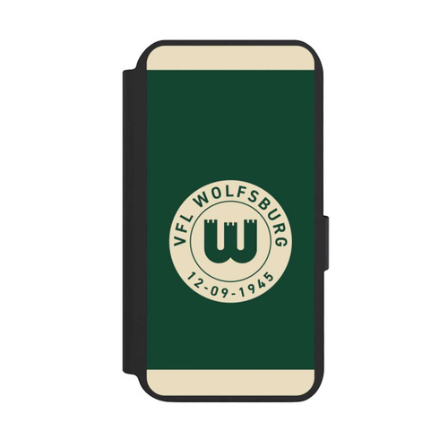 Samsung Galaxy S23 NIVOflip VfL Wolfsburg 80 Jahre Streifen