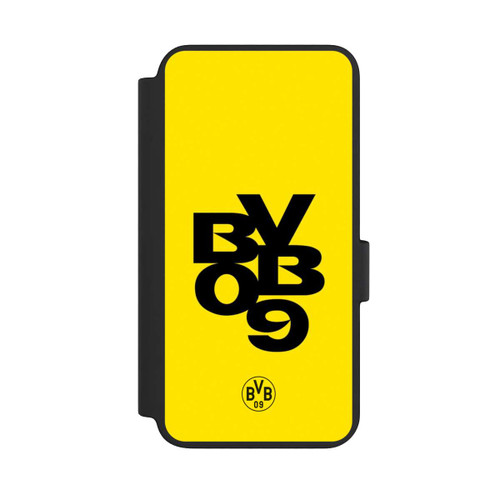 Samsung Galaxy S23 NIVOflip BVB09 Schwarz Gelb