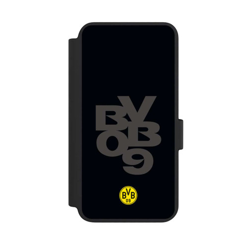 Samsung Galaxy S23 NIVOflip BVB09 Grau Schwarz
