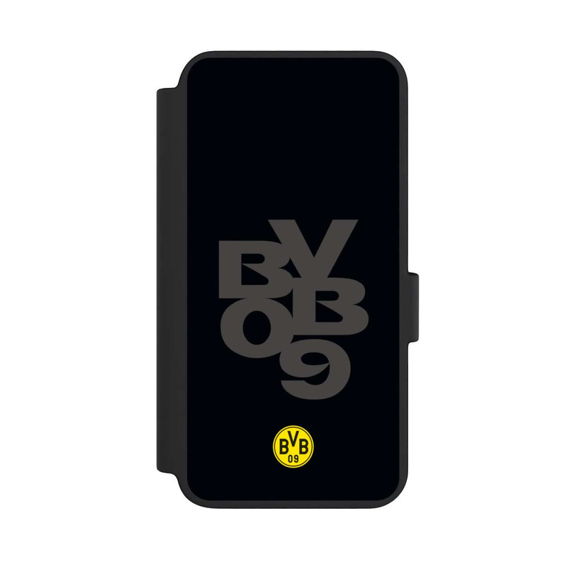 Galaxy S23 NIVOflip BVB09 Grau Schwarz