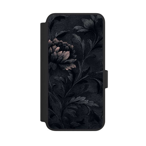 Samsung Galaxy S23 NIVOflip Dunkles Blumenmuster Vintage