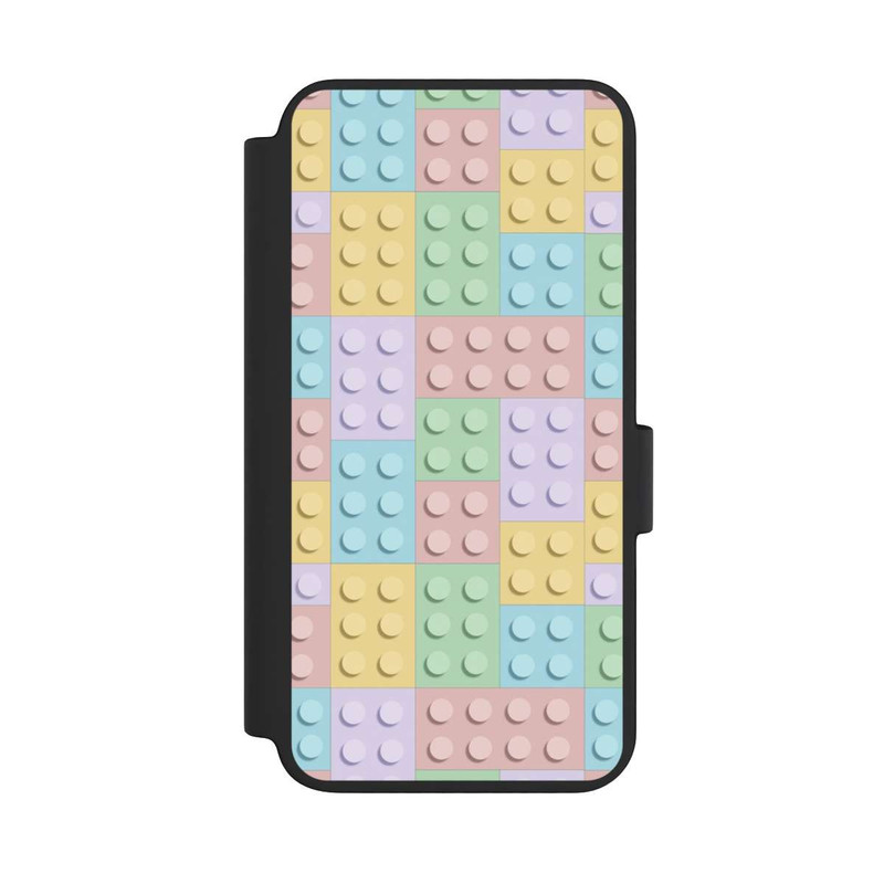 Galaxy S23 NIVOflip Buntes Blockmuster