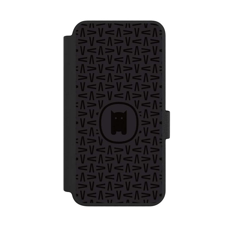 Galaxy S23 NIVOflip Nivocase Muster Schwarz Grau