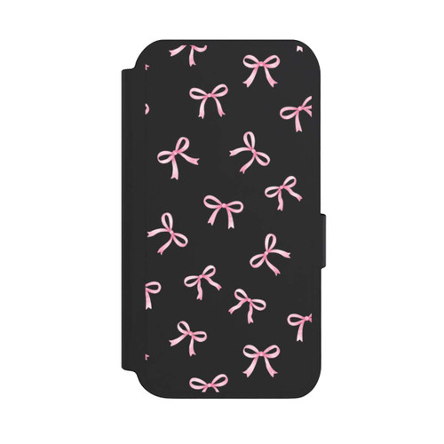 Samsung Galaxy S23 NIVOflip Rosa Schleifen transparent mit KI