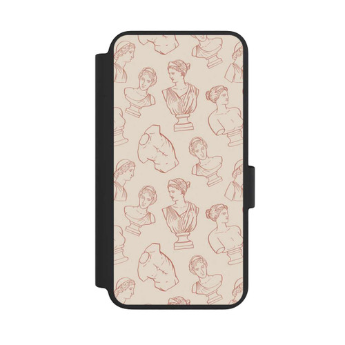 Samsung Galaxy S23 NIVOflip Greek Deco Busts Brown