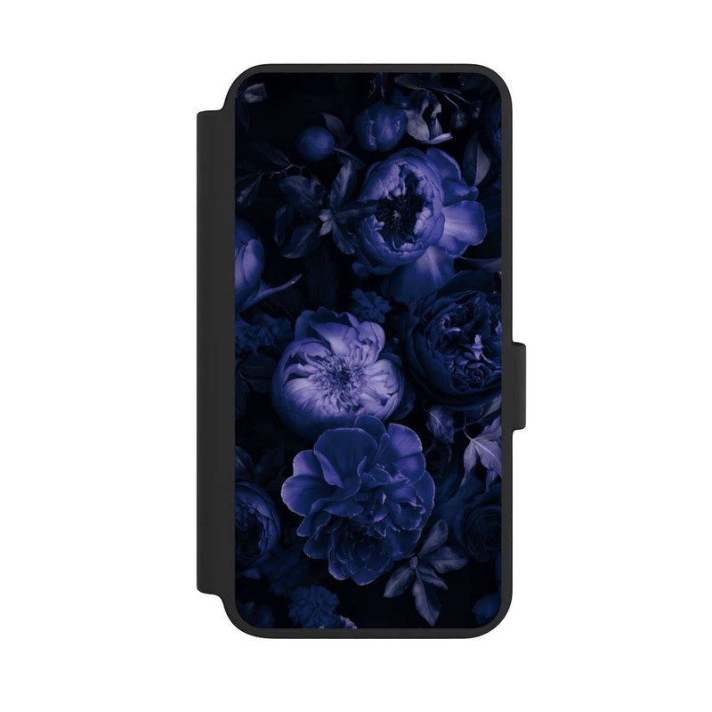 Galaxy S23 NIVOflip Victorian Grandeur Large Flowers Purple Mit KI