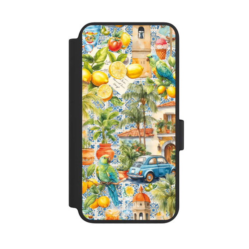 Samsung Galaxy S23 NIVOflip Whimsica Italian Travel Memories With AI