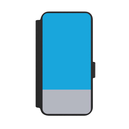 Samsung Galaxy S23 NIVOflip Combinaison de Couleurs Bleu Clair et Gris