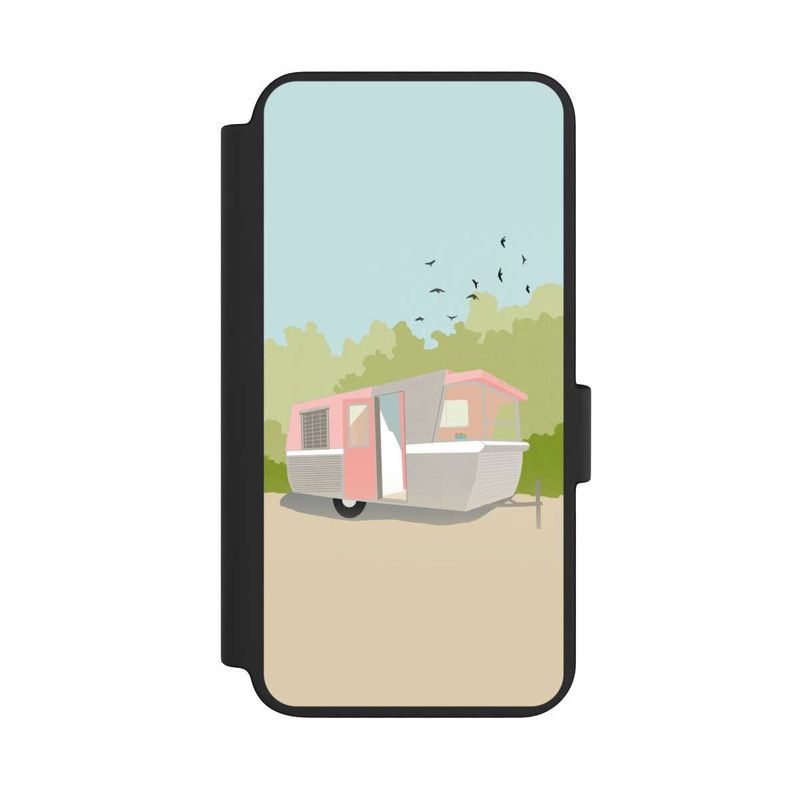 Galaxy S23 NIVOflip Retro Glamping by Roberta Murray