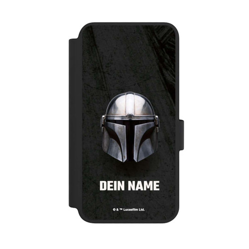 Samsung Galaxy S23 NIVOflip Star Wars Mandalorian Black Helmet personnalisable