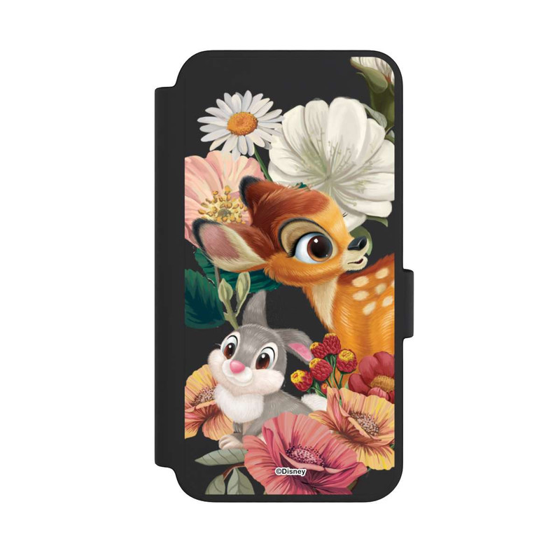 Galaxy S23 NIVOflip Bambi und Klopfer Blumen Transparent