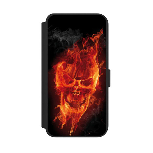 Samsung Galaxy S23+ NIVOflip Burning Skull