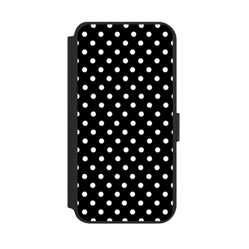 Samsung Galaxy S23+ NIVOflip Polka Dots Schwarz und Weiß